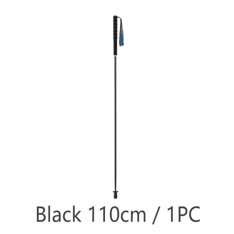110g Ultra Light Weight Trekking Poles Folding Hiking Sticks Portable Carbon Fiber Collapsible Nordic Walking Cane Sticks Bags