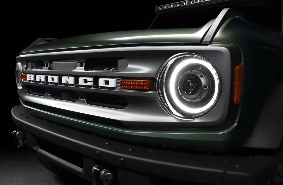 2021  Ford Bronco Oracle  Oculus White Bi-LED Projector Headlights