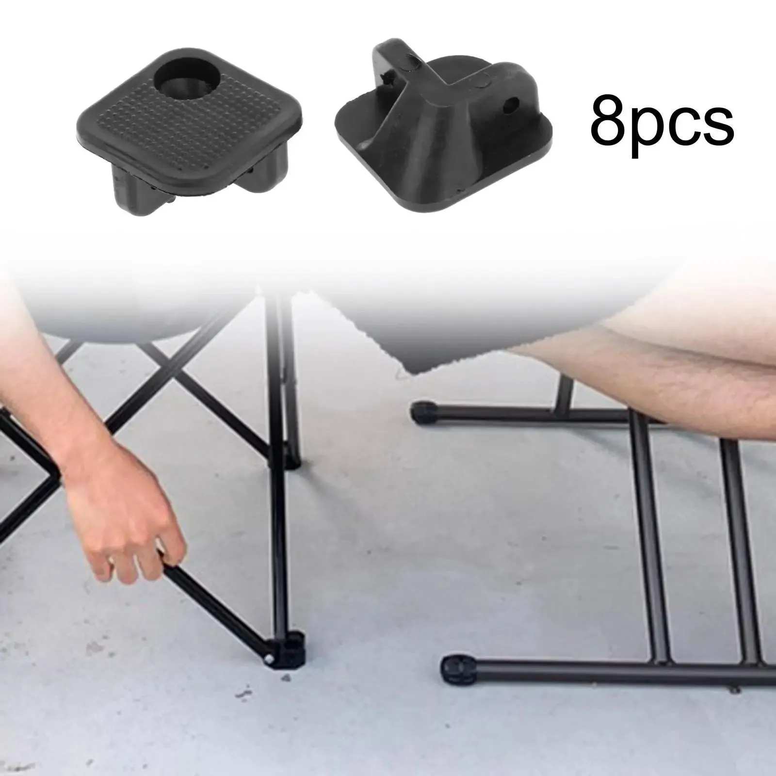 8x Folding Chair Repair Accessories, Camping Chair Connectors, Portable Camping Furniture Waterproof Parts for Outdoor Stool