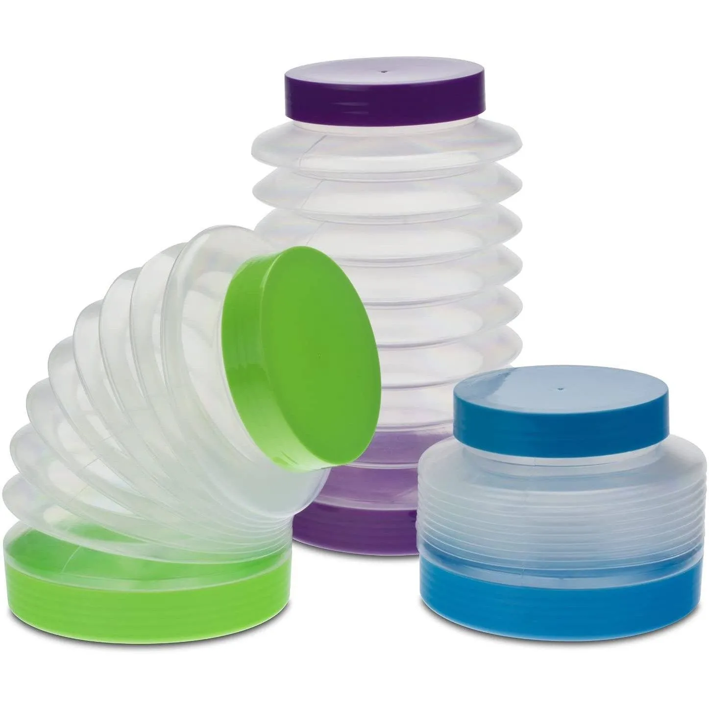 9-Piece: Smart Planet Boing Collapsible Canisters Set