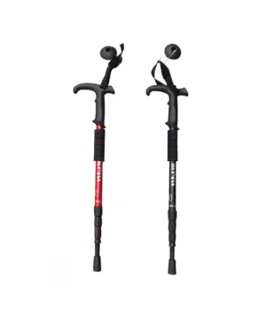 Aluminium Extendable Walking Hiking Stick 63 / 135 cm Assorted Colours 7278 (Parcel Rate)