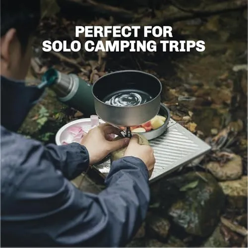 Backpacking & Camping Stove|Outdoor Propane Camp Cooking Gear | Portable Pot/Jet Burner