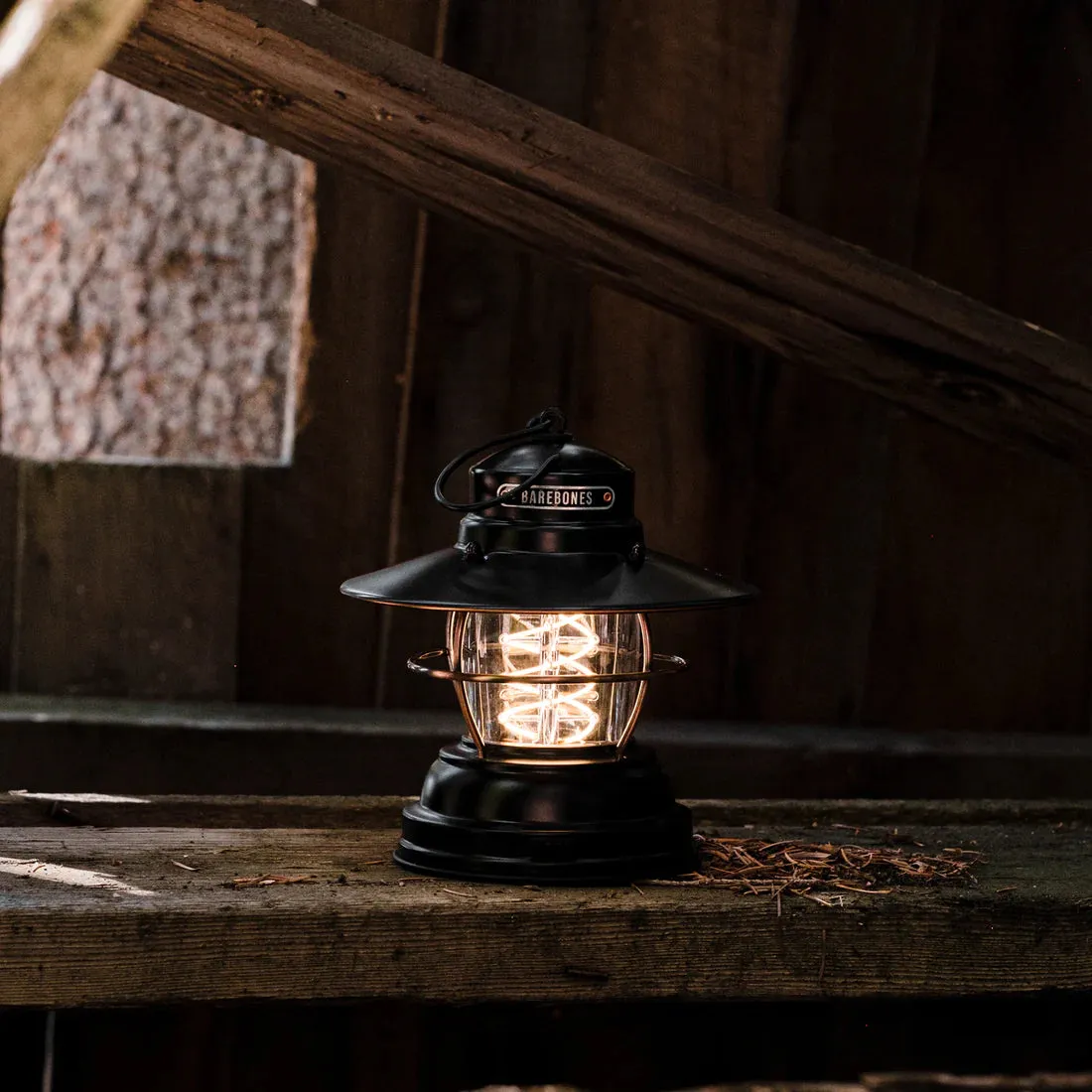 Barebones Outpost Lantern Bronze