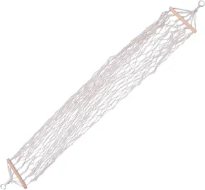 BESPORTBLE Hammock Swing Chair Cotton Rope Mesh Hammock Single Person Outdoor Leisure Bed 100kg Capacity