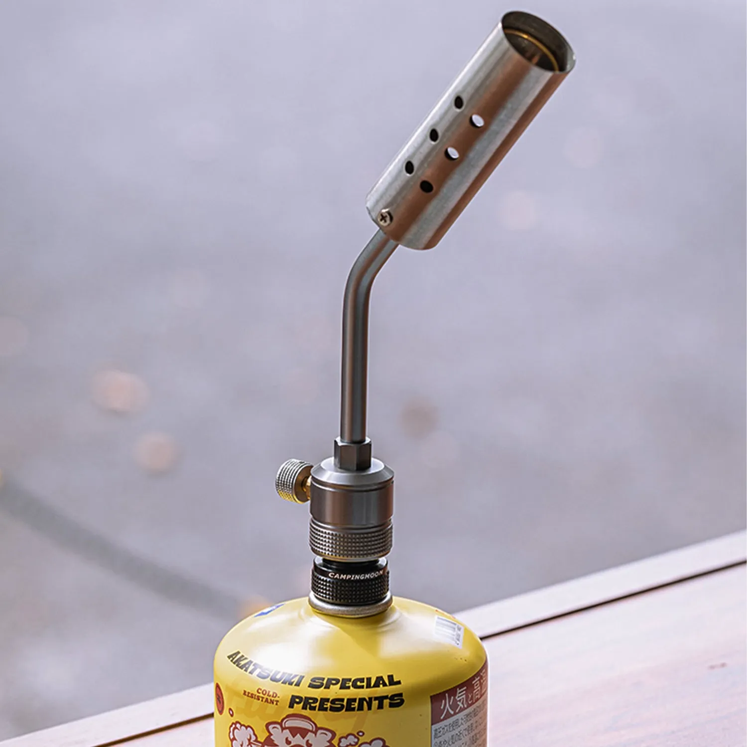 BKZ20 Camping Canister Propane Gas Stove Adapter, EN417 Lindal Valve to CGA 600