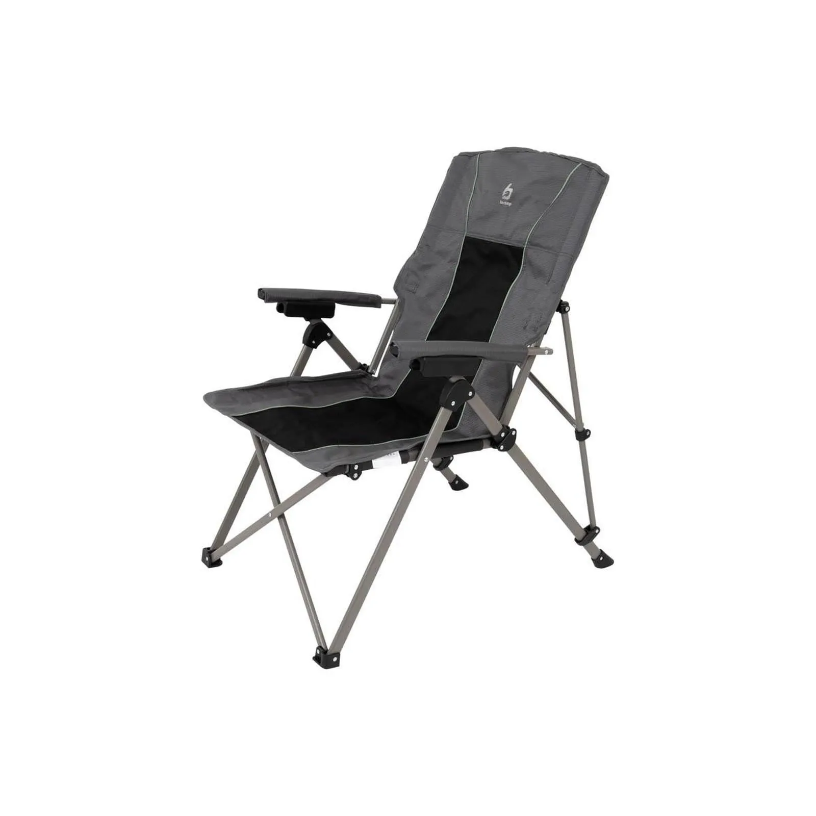 Bo-Camp Folding Chair Fraser 4 Positions Anthracite