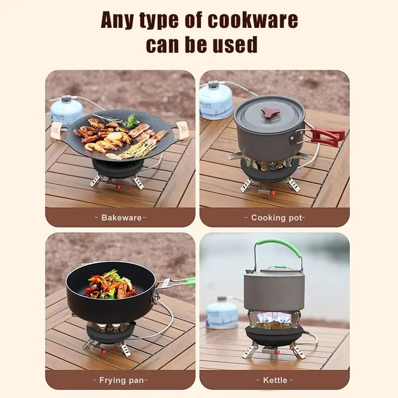 BRS BRS-201A Portable Camping Gas Stove 16000W with Piezo Ignition