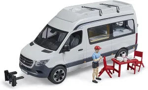 Bruder 02672 MB Sprinter Camper with Driver Figure, 1:16 Scale