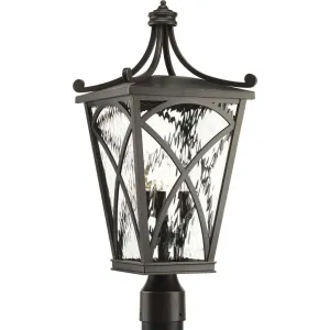 Cadence Three Light Post Lantern in Oil Rubbed Bronze
