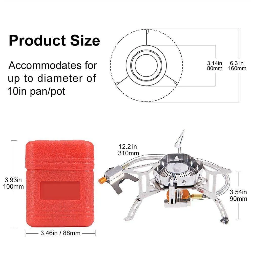 Camping Gas Burner Outdoor Gasoline Stove