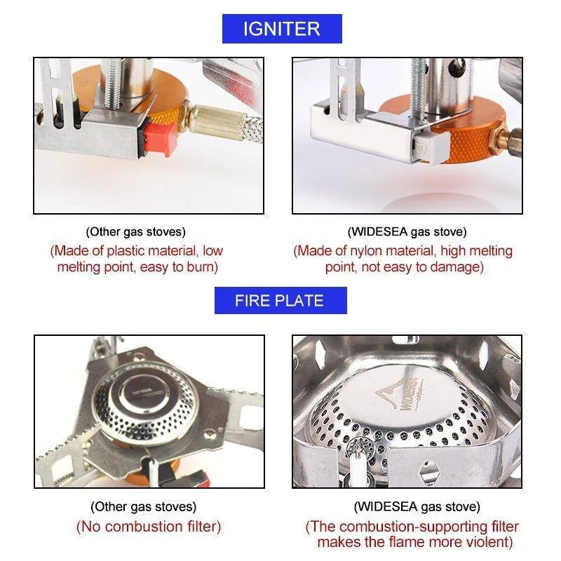 Camping Gas Burner Outdoor Gasoline Stove