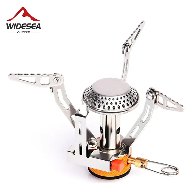 Camping One-piece Gas Stove Heater Tourist Burner Foldable Outdoor