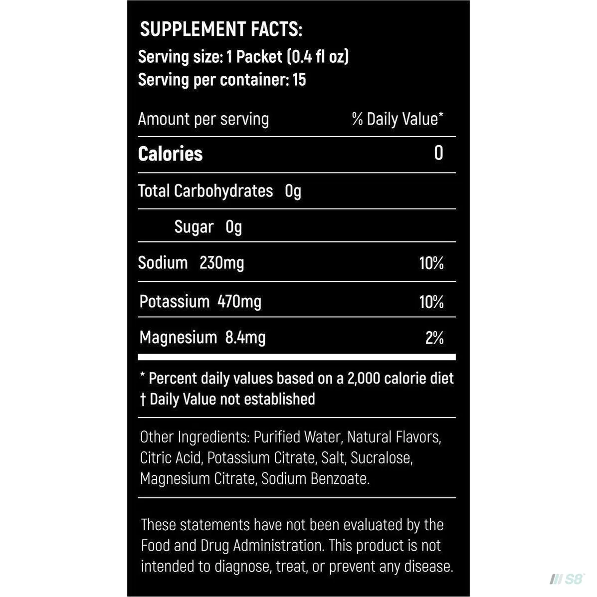 CardoMax Liquid Hydration: Raspberry 15 count