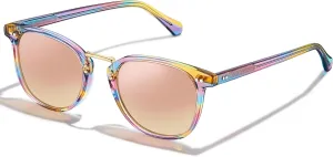 CARFIA Fashion Acetate Polarized Womens Sunglasses Small Face Retro Metal Bridge Sunnies CA5015