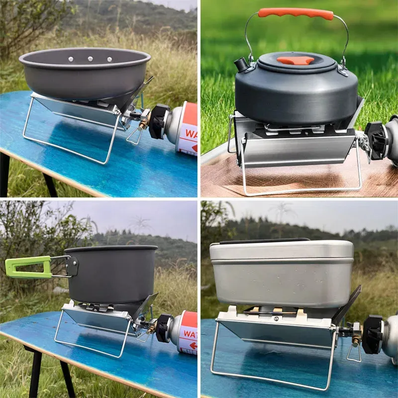 Cassette Windproof Notebook Card Gas Stove
