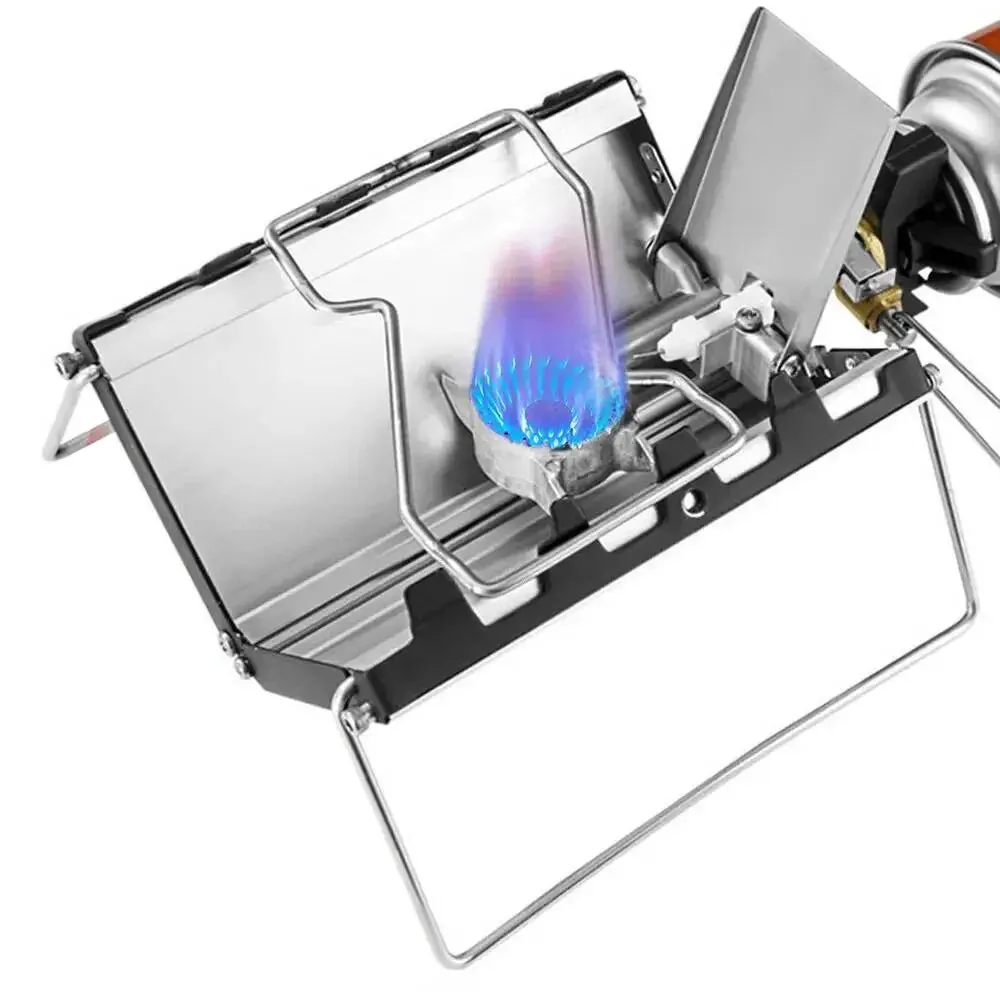 Cassette Windproof Notebook Card Gas Stove