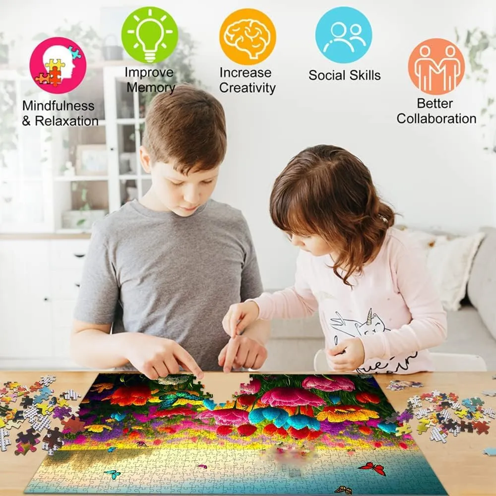 Celebration Lantern in Fantasy Style Jigsaw Puzzles 500 Pieces for Adults Puzzle Grandmother Birthday Christmas Valentines Jigsaw Puzzles for Adults 500 Pieces and Up Gift for Women