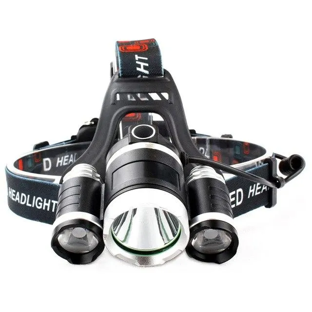 Cheap Headlamp With 18650 Battery  Charger 5000LM LED Head Torch Flashlight 18650 Battery Operated Headlight