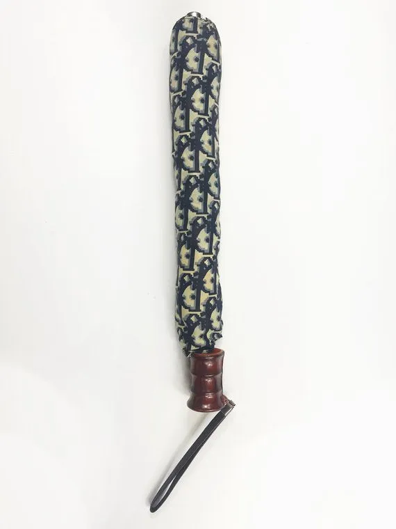 Christian Dior Navy Logo Umbrella