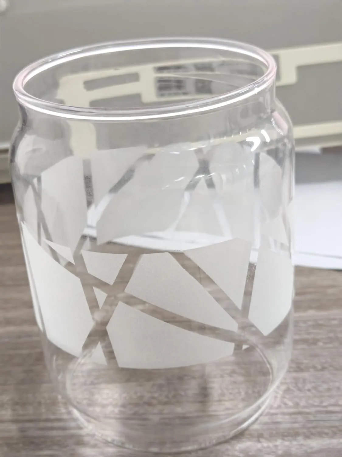 Clear Lantern Globe Compatible with Coleman Northstar Lanterns 2000/2500 (Pattern)