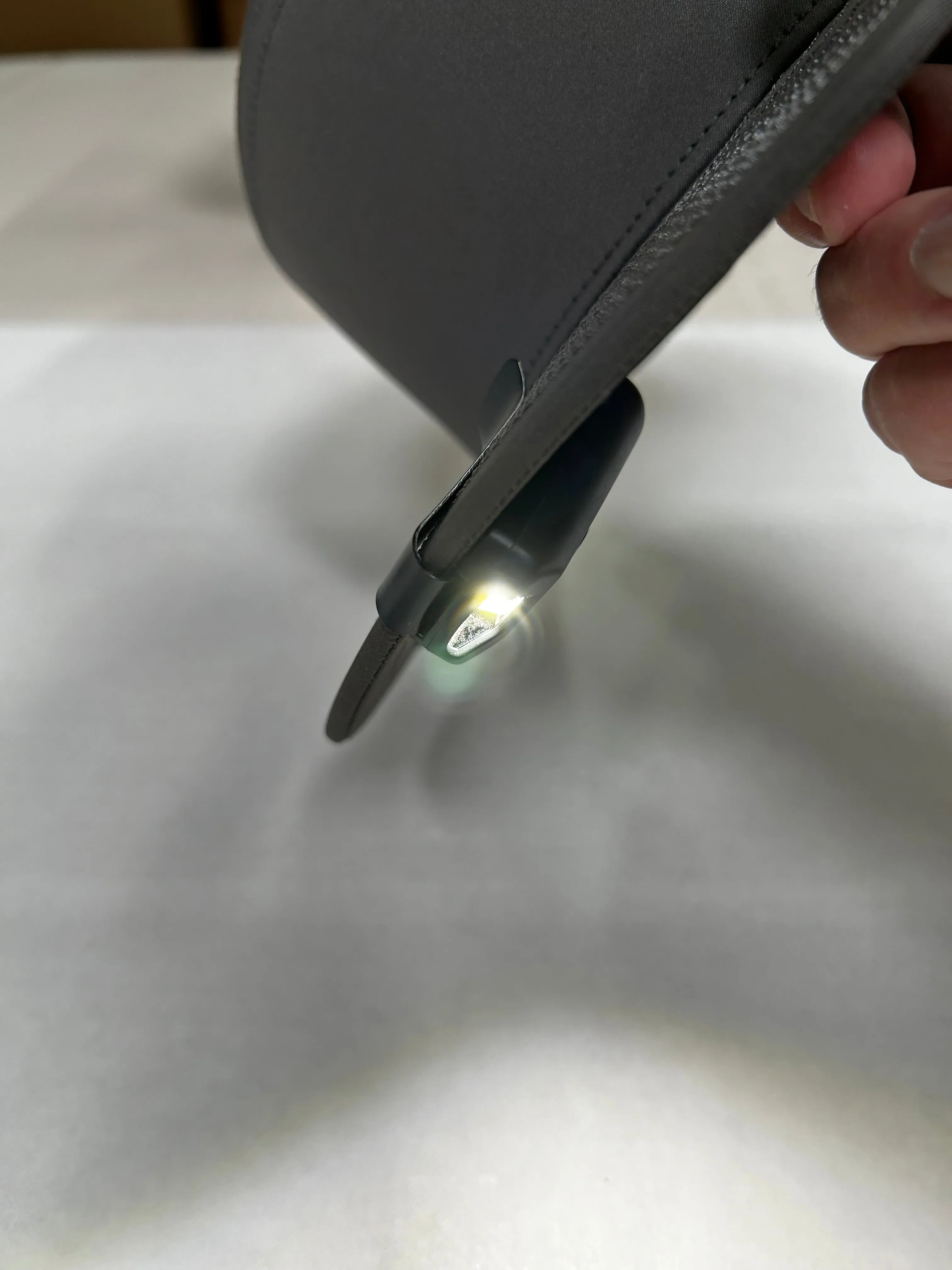 ClipALight - Adapts to All Hats and Visors