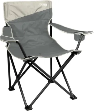 Coleman Big-N-Tall Quad Camp Chair with Cup Holder & Side Pocket, Water-Resistant XL Outdoor Seat, Supports up to 600 lbs