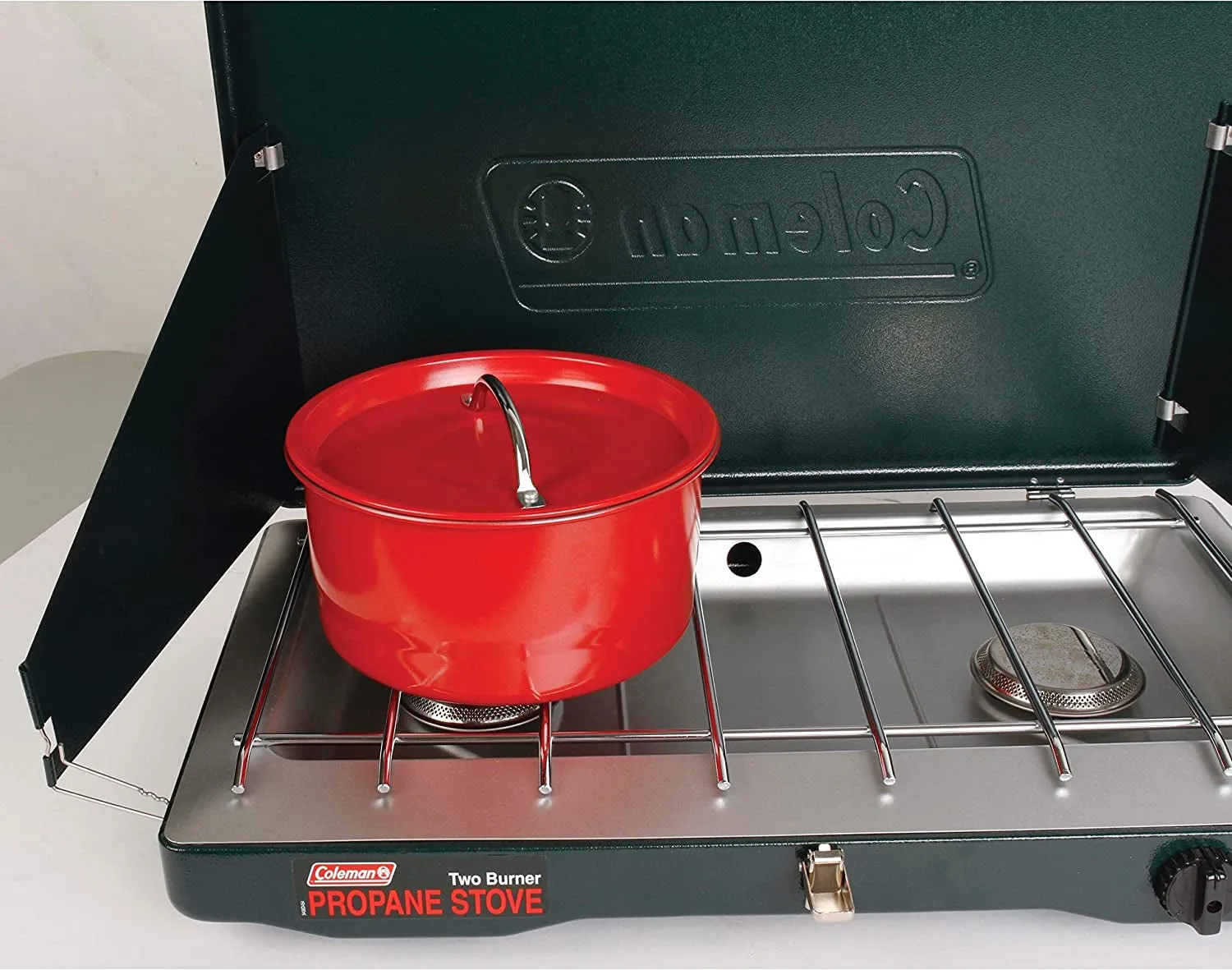 Coleman Gas Camping Stove | Classic Propane Stove, 2 Burner, 4.1 X 21.9 X 13.7 Inches