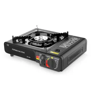 Compact Stainless Steel Burner for Outdoor Adventures