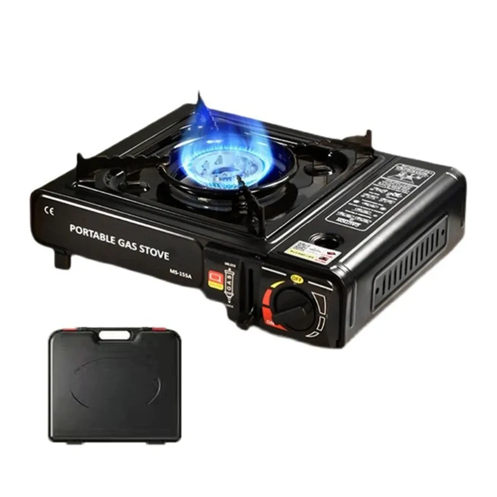 Compact Stainless Steel Burner for Outdoor Adventures