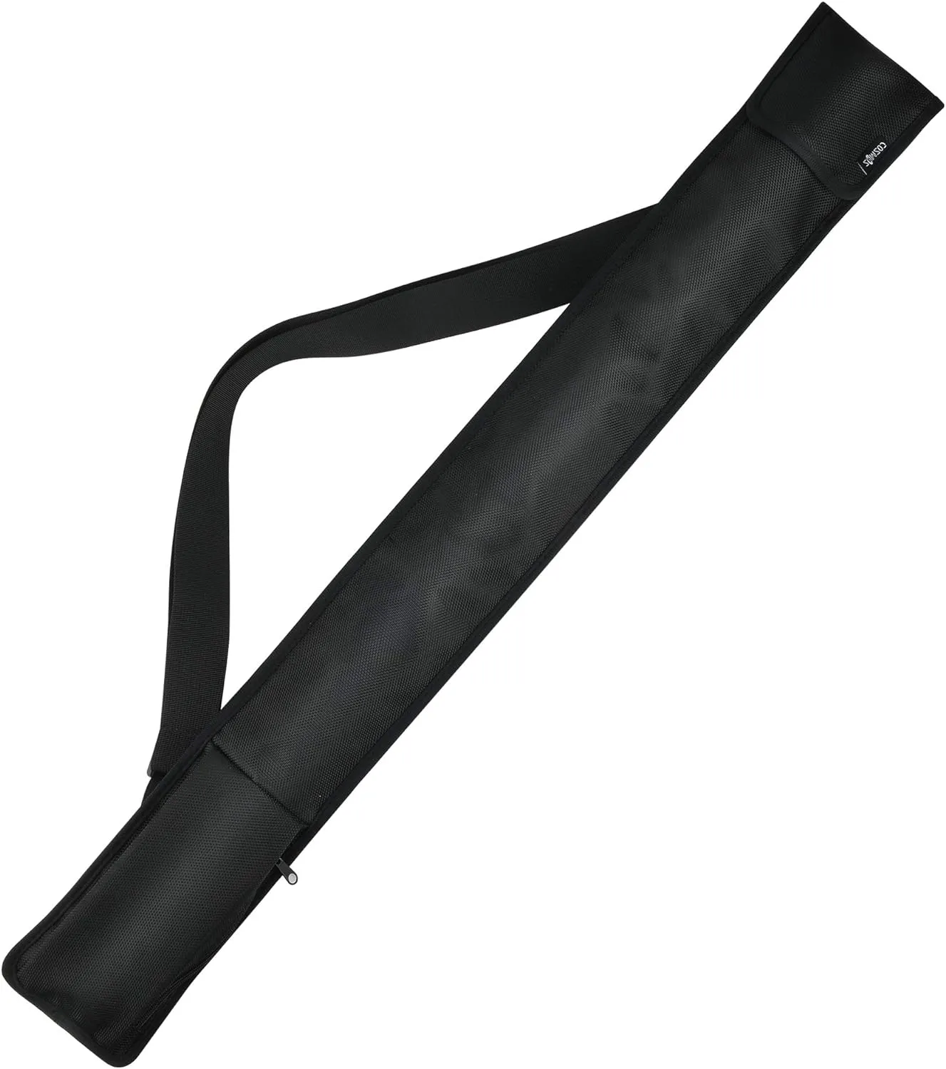 Cosmos Billiard Pool Cue Stick Carrying Case Bag Snooker Cue Stick Storage Pouch Holder for 1/2 Billiard Cue Stick (Holds 1 Butt / 1 Shaft) (Black Color)
