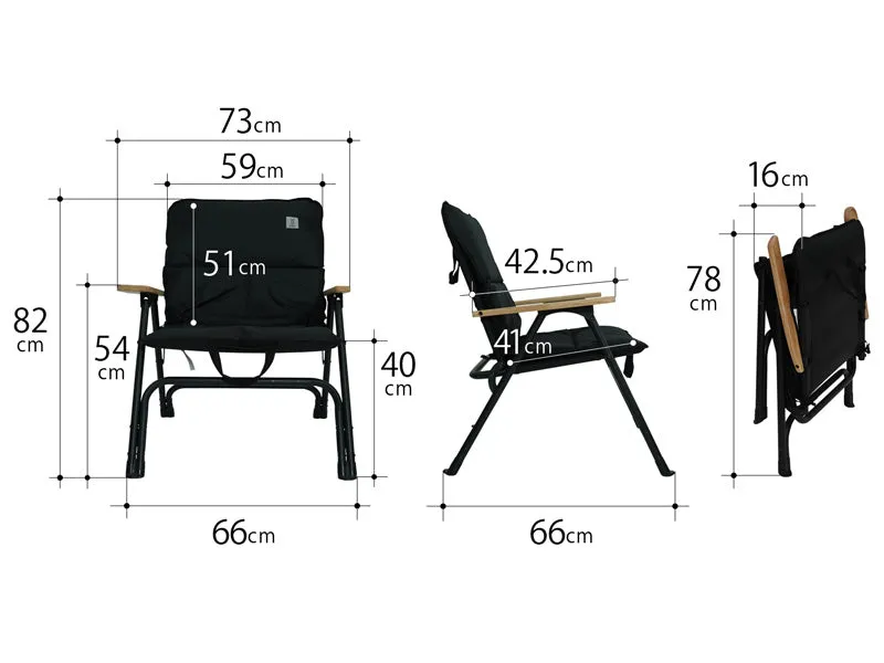 DoD Yutori Chair - Black