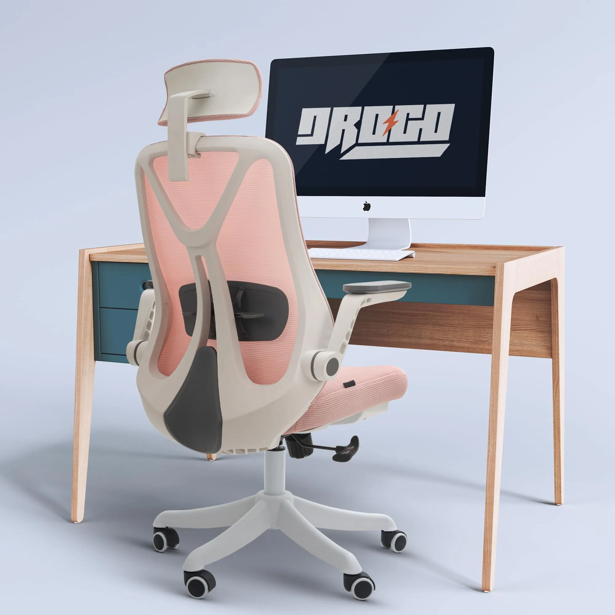Drogo ComfortFlex Premium Ergonomic Office Chair for Work from Home with Adjustable Seat