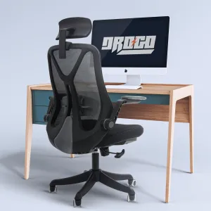 Drogo ComfortFlex Premium Ergonomic Office Chair for Work from Home with Adjustable Seat