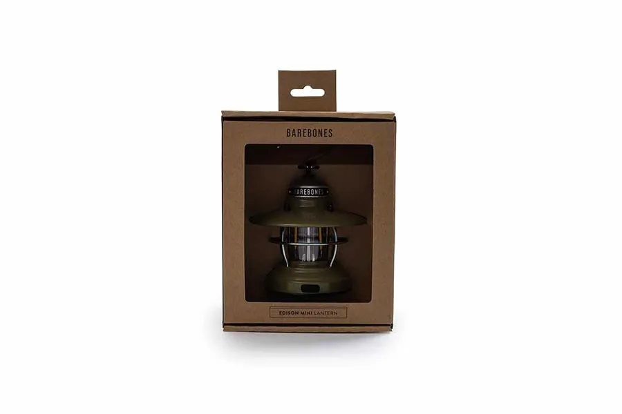 Edison Mini Lantern - Olive