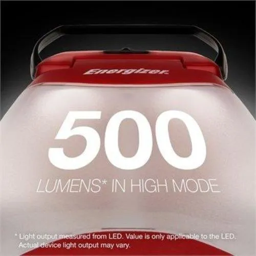 Energizer 1000 Lumen Dimmable USB Area Lantern /Powerful & Bright 360 Area Lighting