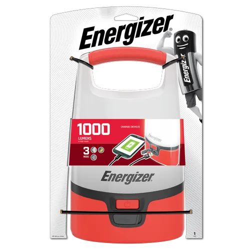 Energizer 1000 Lumen Dimmable USB Area Lantern /Powerful & Bright 360 Area Lighting