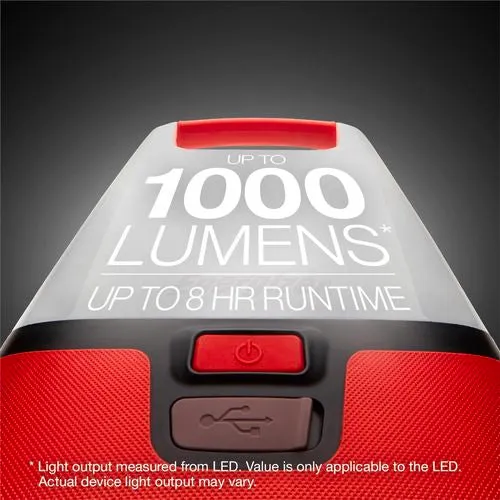 Energizer 1000 Lumen Dimmable USB Area Lantern /Powerful & Bright 360 Area Lighting