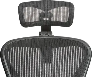 Engineered Now The Original Headrest for The Herman Miller Aeron Chair (HW, Onyx)