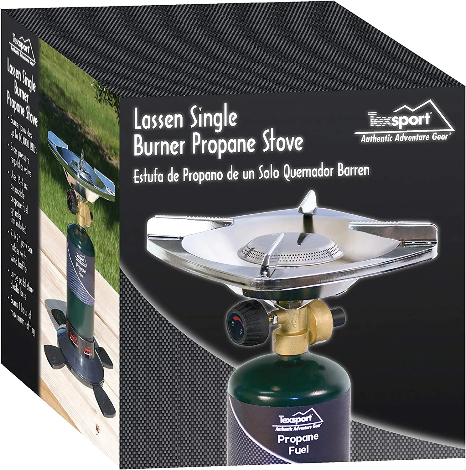 Estufa Texsport de Propano (Single Burner Propane Stove)