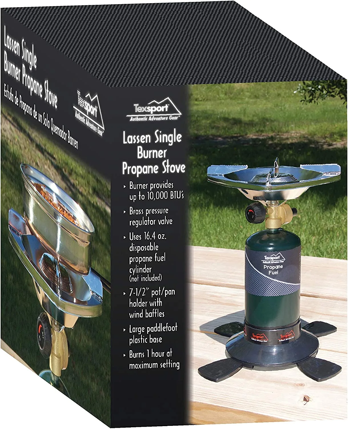 Estufa Texsport de Propano (Single Burner Propane Stove)
