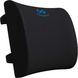Everlasting Comfort Lumbar Support Pillow for Office Chair - FSA/HSA Eligible Back Support Cushion for Chair, Car - Memory Foam Lumbar Pillow Promotes Better Posture