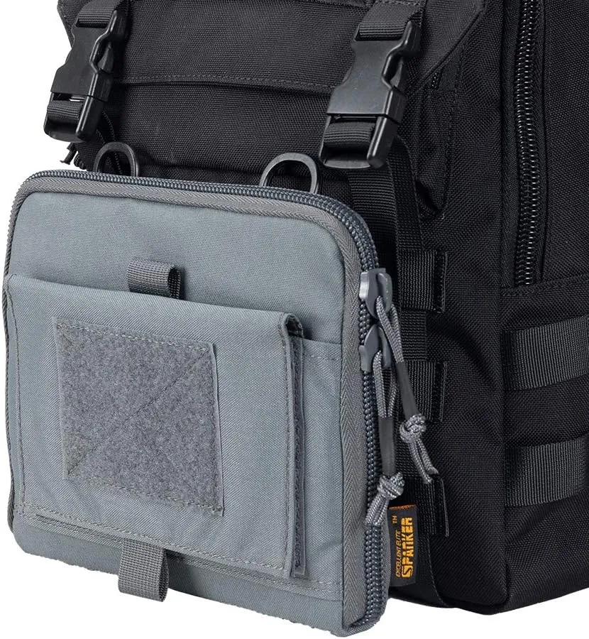 EXCELLENT ELITE SPANKER Tactical Molle Admin Pouch EDC EMT Utility Tool Bag Military Waist Organizer Pouches