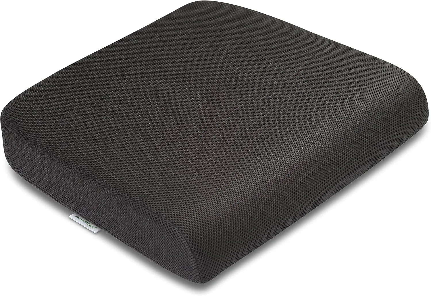 Extra-Large Memory Foam Seat Cushion – Perfect for Office Chair and Wheelchair – Does Not Slip Even on Smooth Marble Floors – Washable & Breathable Cover – Relieves Back Pain – 19”x17”x3”