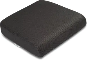 Extra-Large Memory Foam Seat Cushion – Perfect for Office Chair and Wheelchair – Does Not Slip Even on Smooth Marble Floors – Washable & Breathable Cover – Relieves Back Pain – 19”x17”x3”