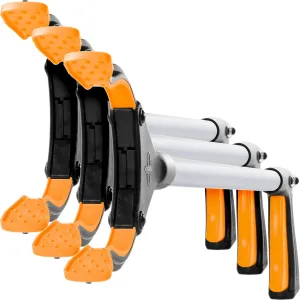 EZPIK Pro 34" Foldable Grabber Reacher Tool for Seniors - Grabbers for Elderly Reaching Tool Heavy Duty Pickup Trash Picker Upper Equipment - Claw Grabber Stick for Reaching Aids, Weed Gripper 3-Pack