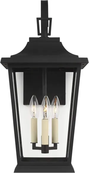 Feiss Generation Lighting-Sean Lavin-Outdoor Wall Lantern Stone Strong in Traditional Style-10.63 Inch Wide by 22.63 Inch Tall