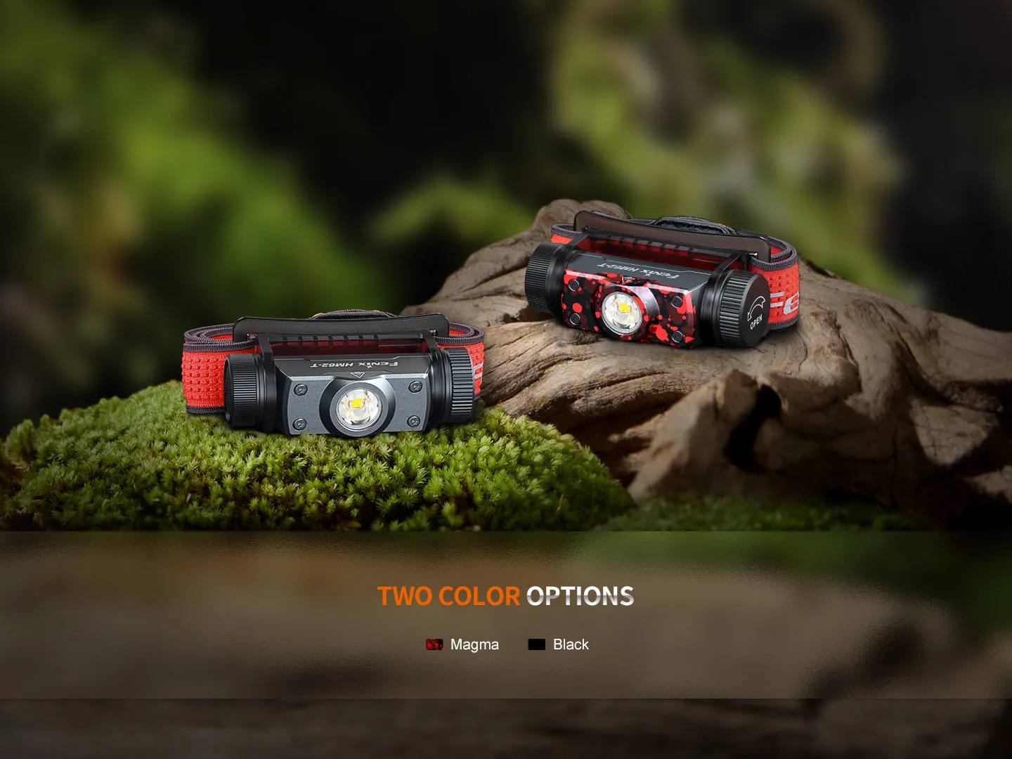 Fenix HM62-T Lightweight Trail Running Headlamp -- OPEN BOX