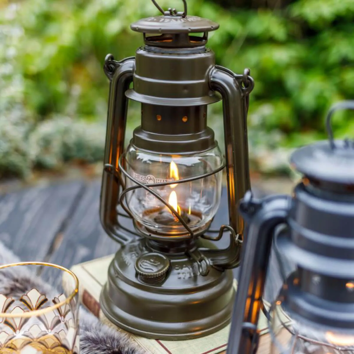 Feuerhand Baby Special 276 | Olive Green | Storm Lantern