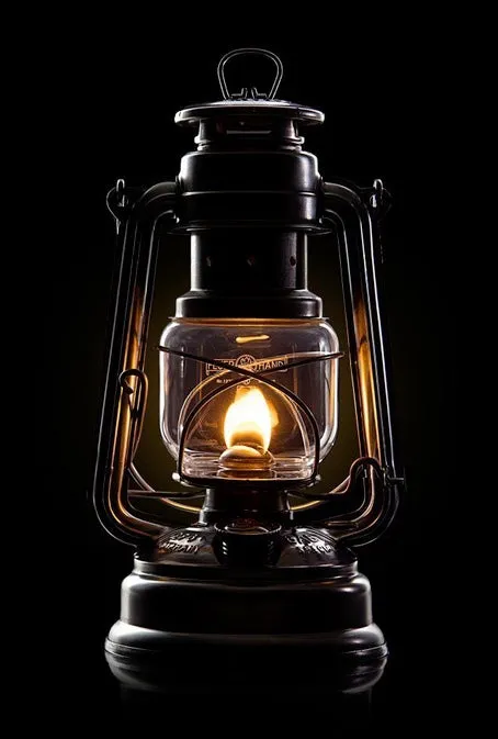 Feuerhand Storm Lantern - Matt Black