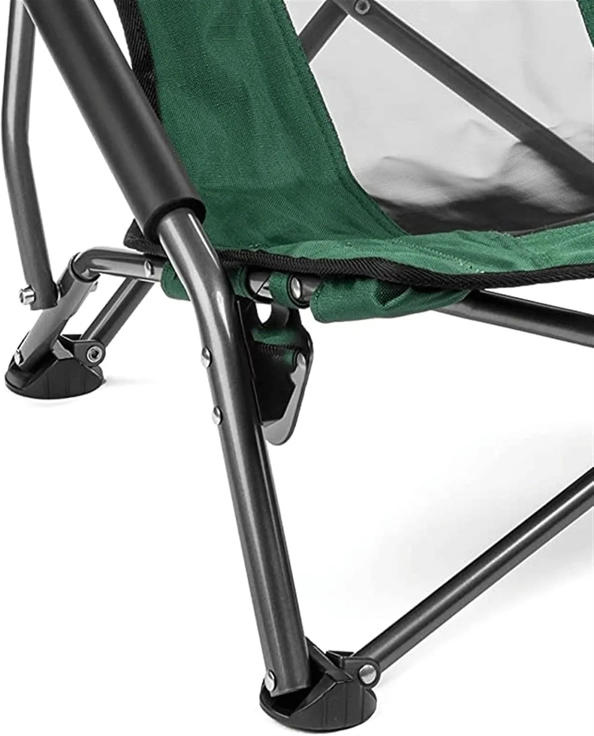 Fishing Chair Camping Chair Low Profile Folding Chair for Camping, Beach, Picnic, Barbeques, Sporting Event with Carry Bag